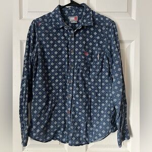 ARIAT • womens workwear flame resistant button long sleeve shirt FR western wear